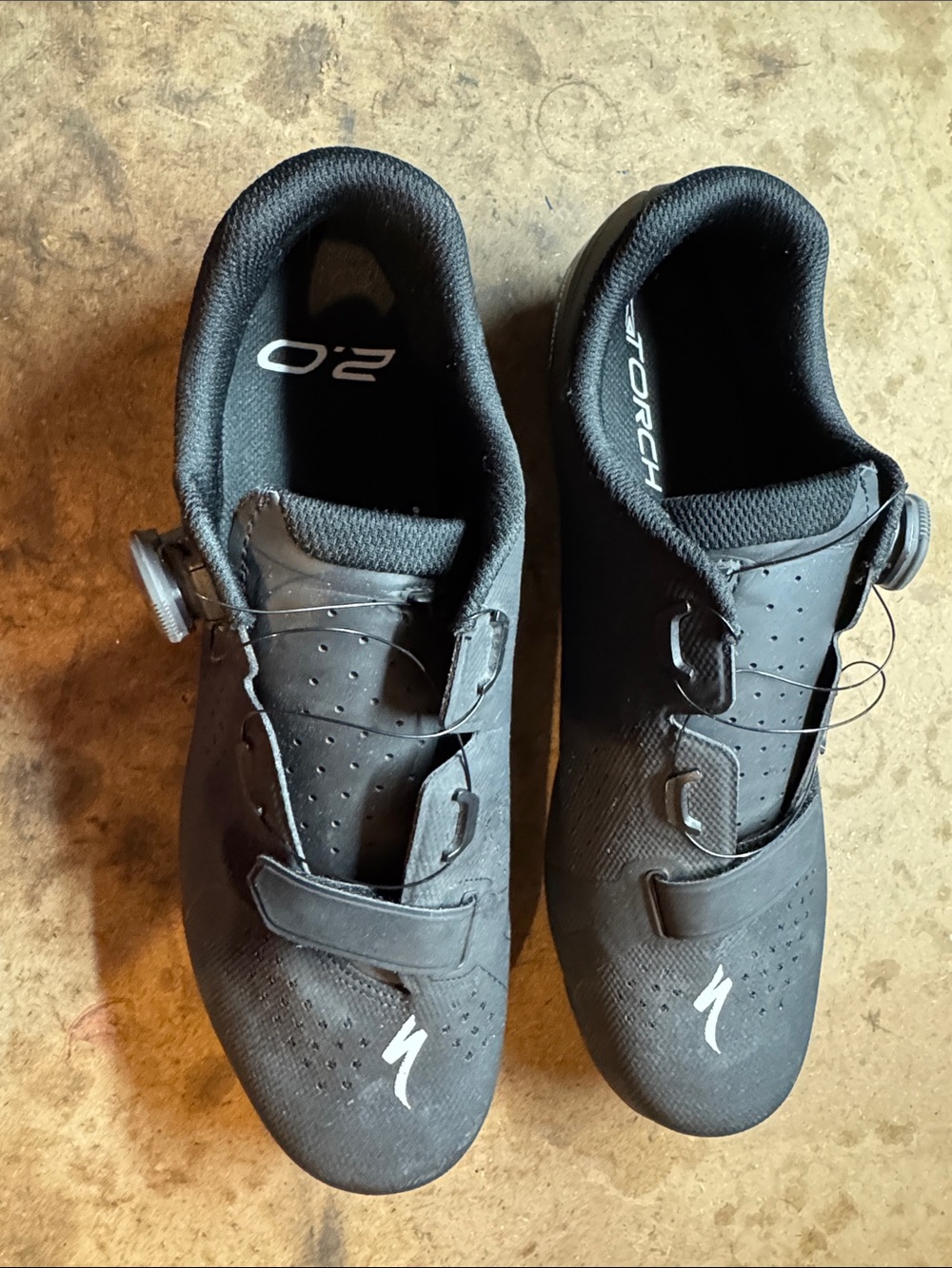 Specialized Torch 2, 46 Wide Fit Cycling Shoes Boa Closure and Carbon Fiber Sole